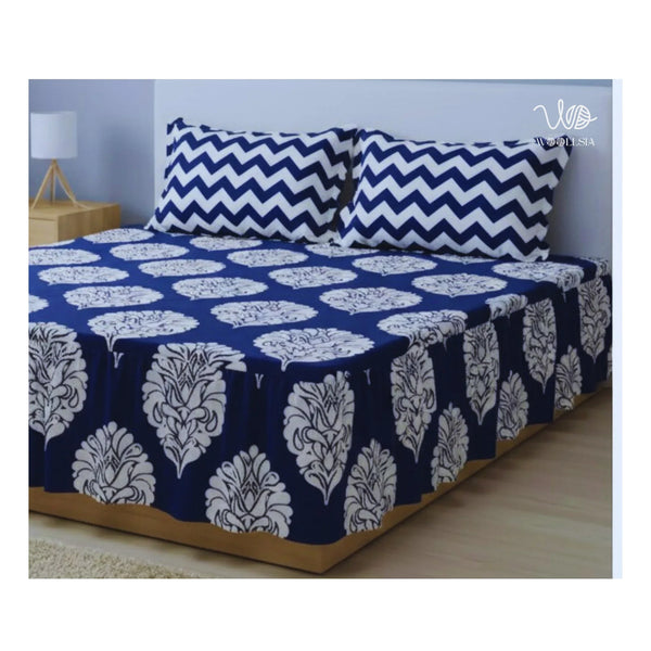 Luxury Patterned Bed Sheet Set | Woollsia