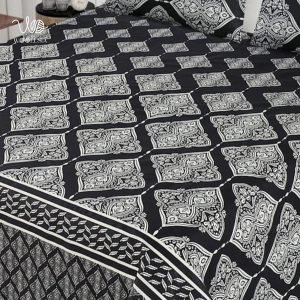 Frill King Cotton Bed Sheet Set | Woollsia