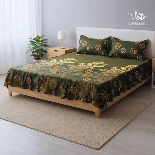 Stylish Frilled Bed Sheets | Woollsia