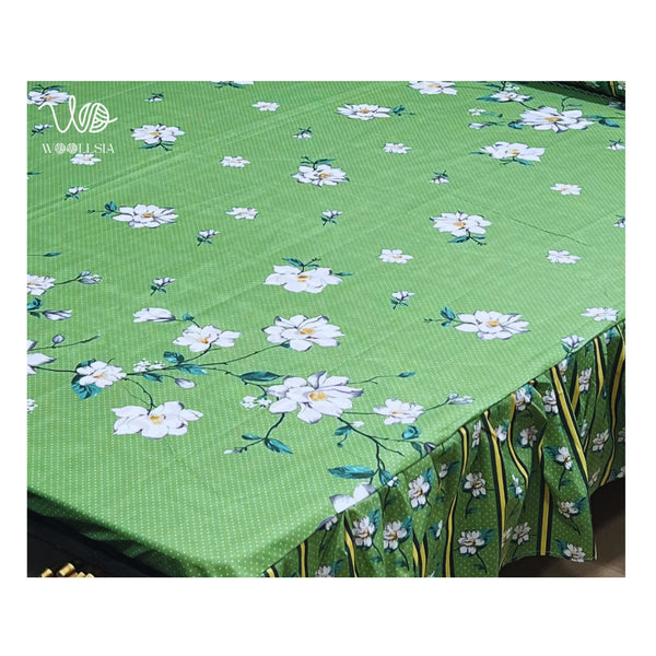 Double Frill Bedsheet Stitched | Woollsia
