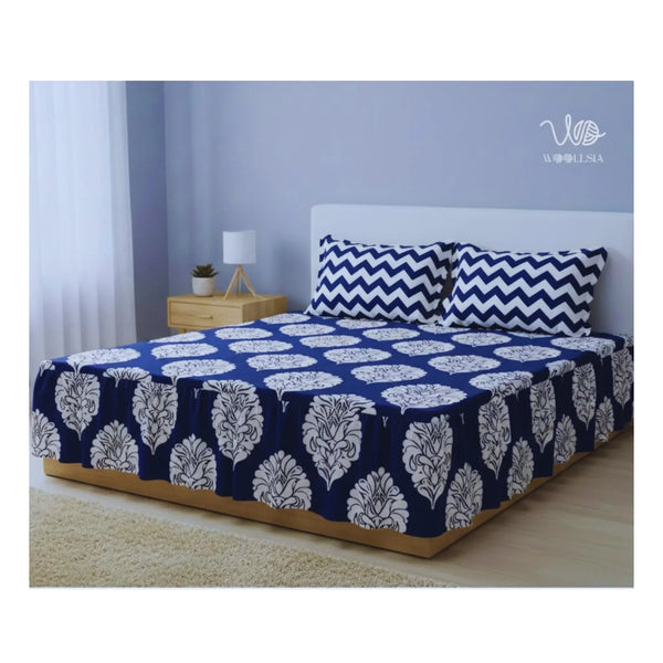 Luxury Patterned Bed Sheet Set | Woollsia