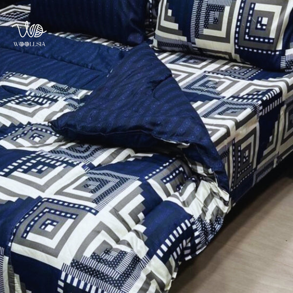 6 Pcs Vicky Razai Set - King Size