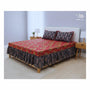 Cotton Double Bed Frill Bedsheet | Woollsia