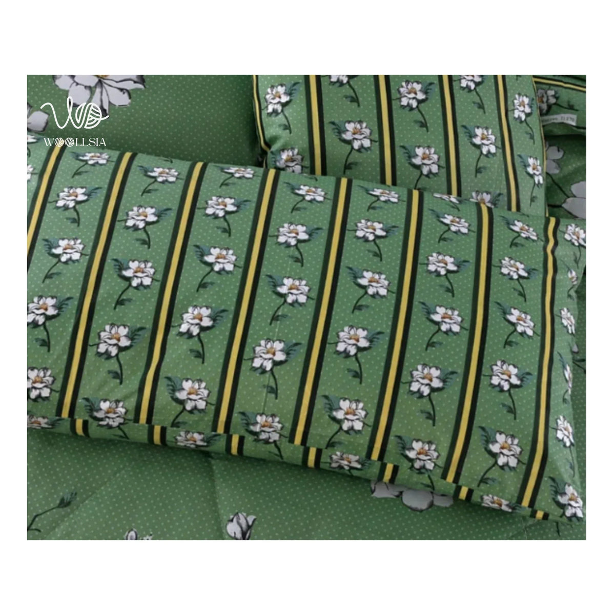 Double Frill Bedsheet Stitched | Woollsia