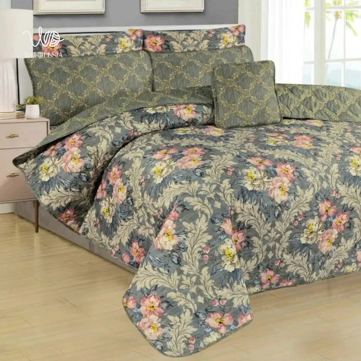 7PC Emerald Comforter Set – King Size