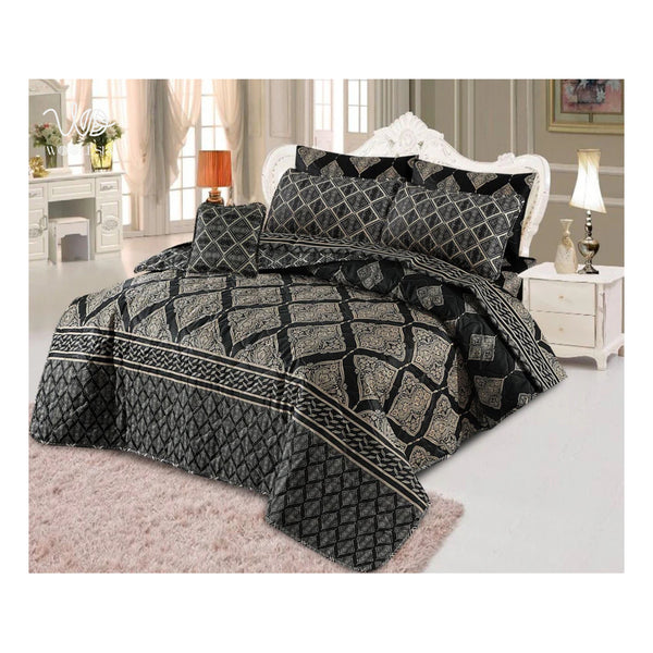 7PC Quilted Comforter Set – King Size