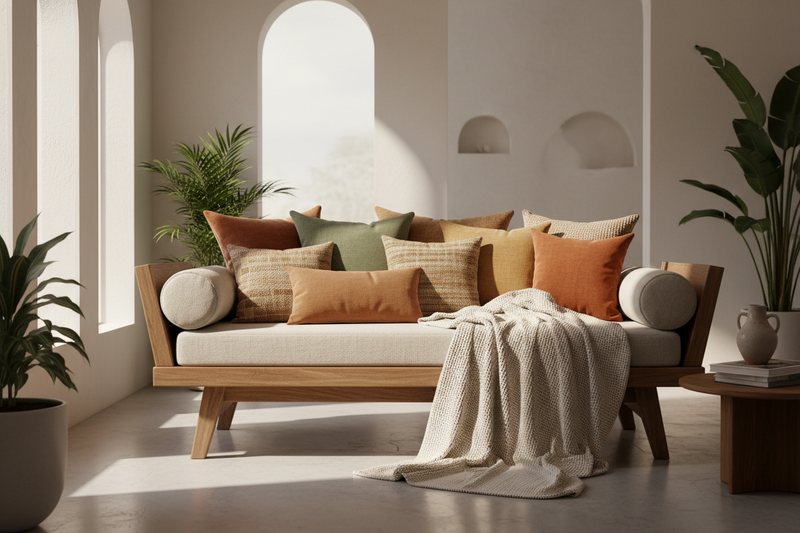 2026 Cushion Trends in Pakistan: Earthy Tones & Soft Shapes