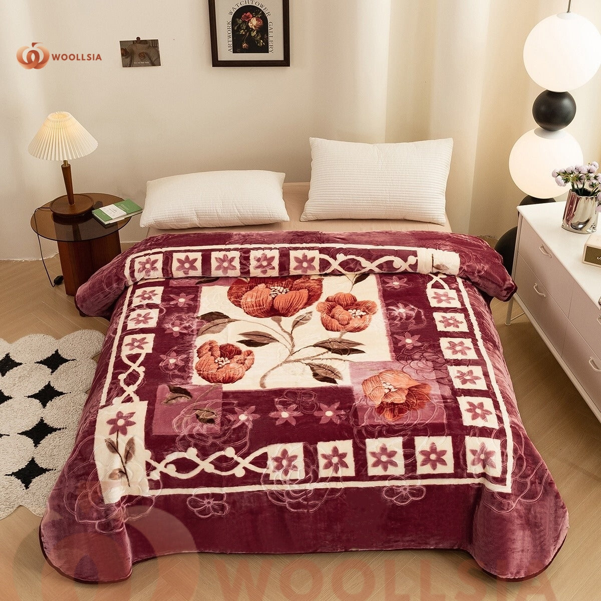 Korean Organic Mink Fleece Blanket – Queen Size