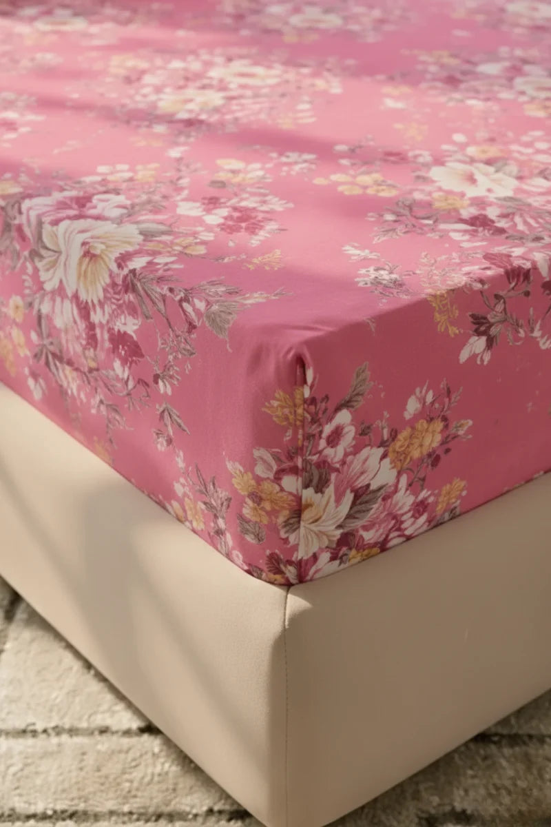 3pcs Luxury King-Size Cotton Bed Sheet Set