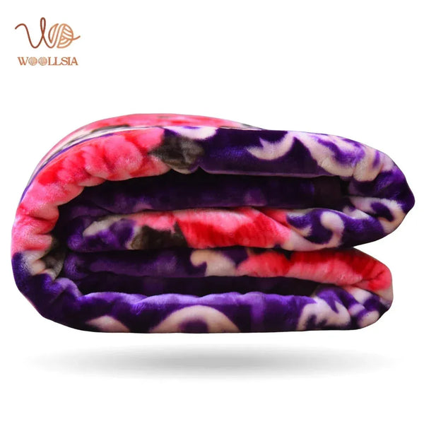 7 lb King Size, Organic 2-Ply Korean Embossed Blanket