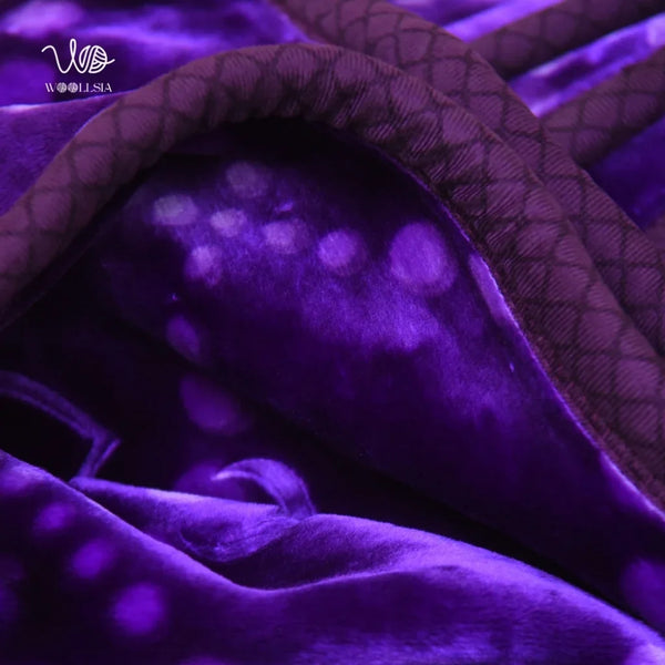 7 lb King Size, Organic 2-Ply Korean Embossed Blanket