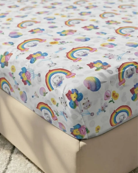 2pcs Luxury Single-Bed Premium Cotton Bed Sheet Set