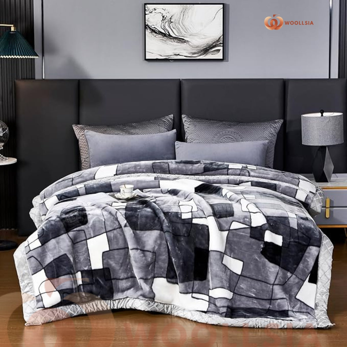 Korean Faux Mink Blanket | 2-Ply Soft Plush Flannel