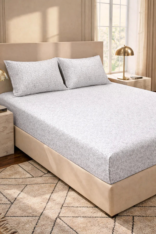 3pcs Luxury King-Size Premium Silk Bed Sheet Set