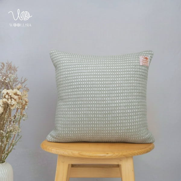 Filled-Cushion -Luxury Woven  450g Extra-Plump Siliconized Fiber Decorative Square Pillow