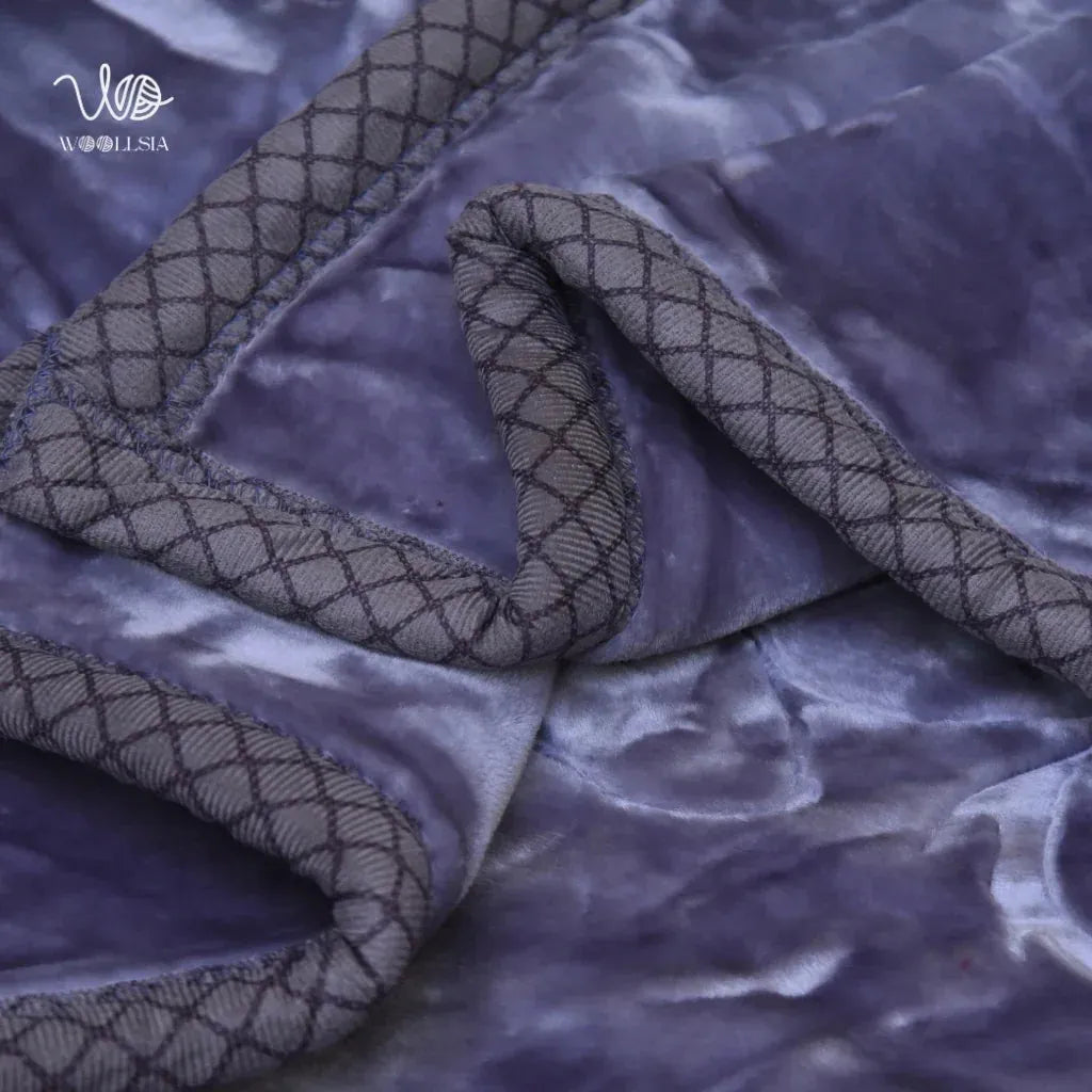 Korean Embossed 2-Ply Fleece Blanket 7 lb-King Size
