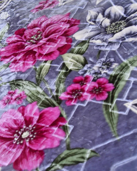 Korean Embossed 2-Ply Fleece Blanket 7 lb-King Size