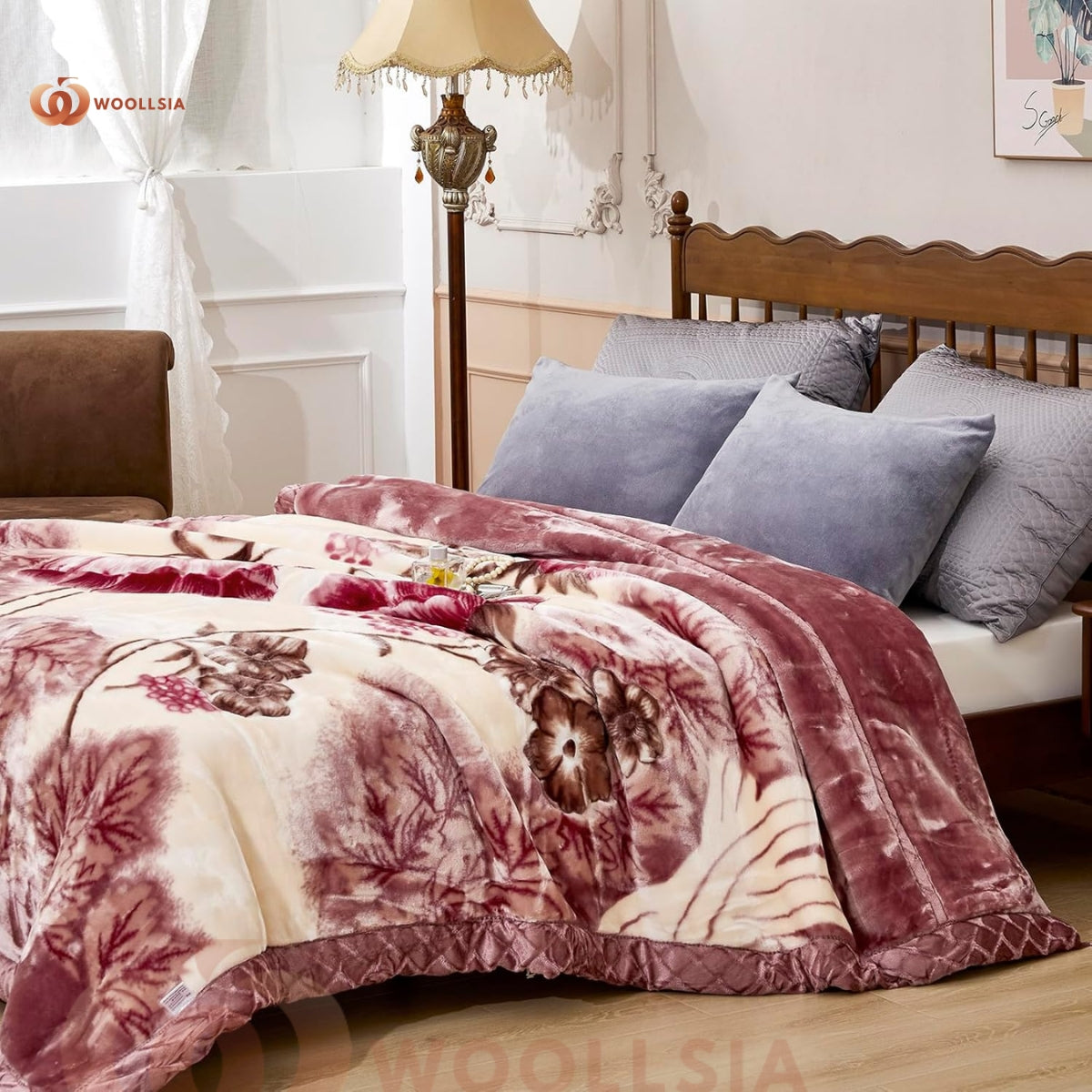 Korean Faux Mink Blanket | 2-Ply Soft Plush Flannel