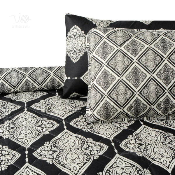 7PC Quilted Comforter Set – King Size