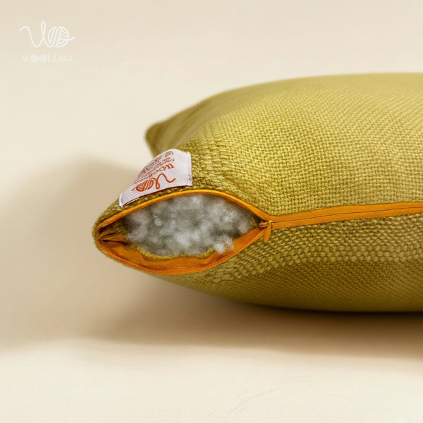 Ultra-Soft Knitted Look Decorative Pillow - 250 GSM Luxury Cushion