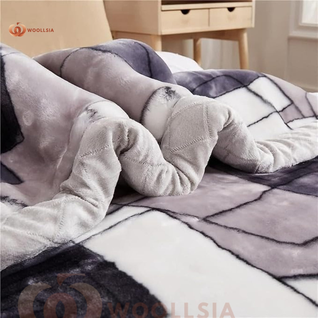 Korean Faux Mink Blanket | 2-Ply Soft Plush Flannel