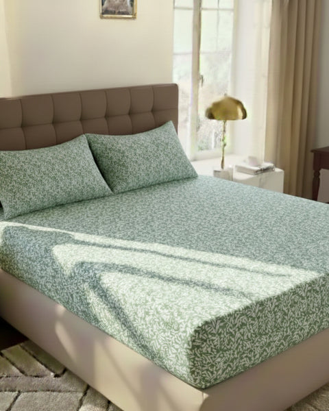 3pcs Luxury King-Size Premium Silk Bed Sheet Set