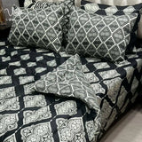 Printed Soft King Size 6pc Vicky Razai Set