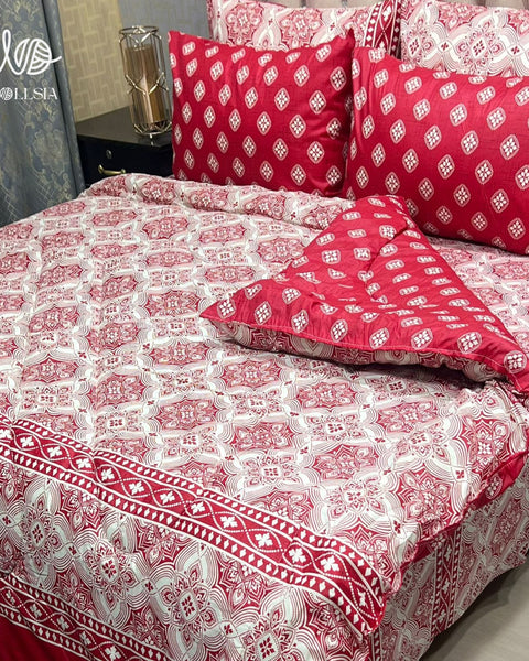 King Size 6 Pcs Vicky Razai Set