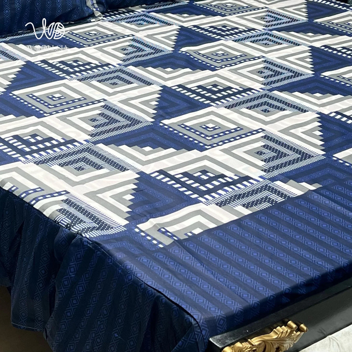 Regal Rest Printed Cotton Bedsheet