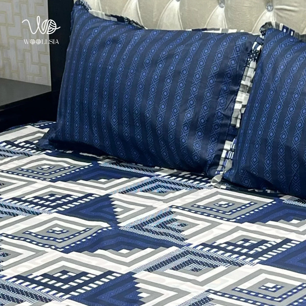 Regal Rest Printed Cotton Bedsheet