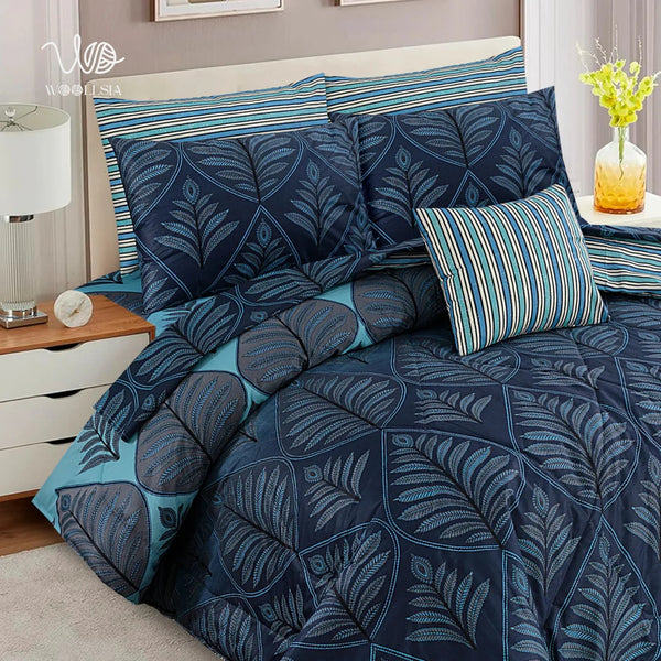 7 Pcs Comforter Set – King Size | Woollsia