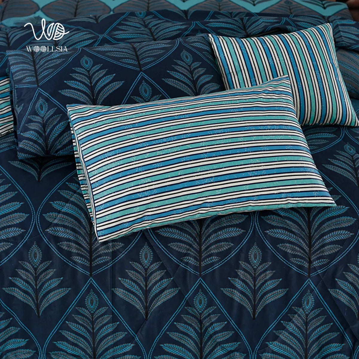 7 Pcs Comforter Set – King Size | Woollsia