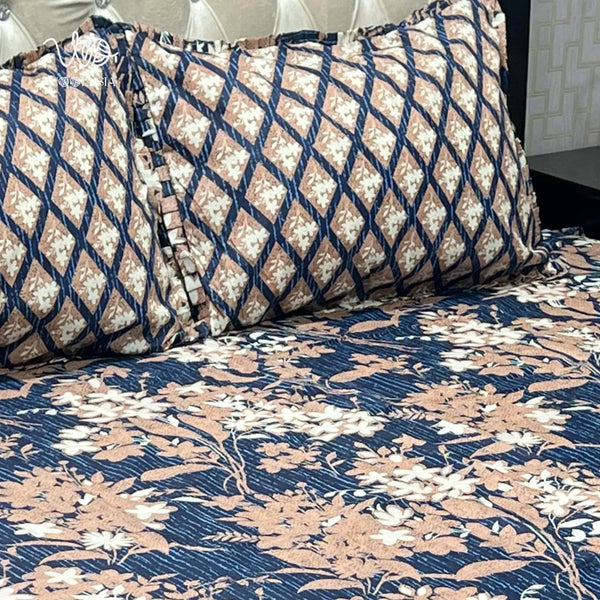 3 Pcs Sided Frill Bedsheets | Woollsia