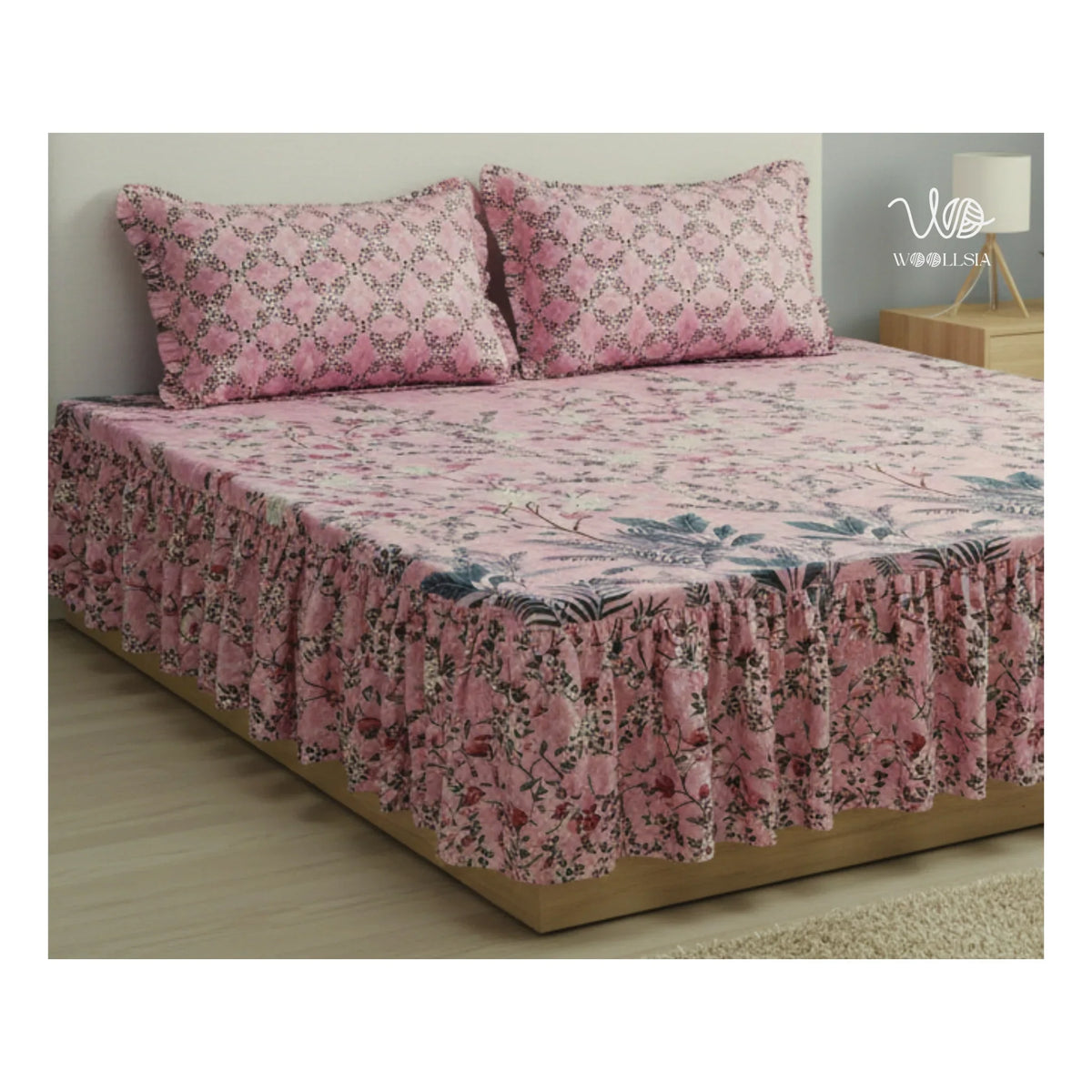 Cotton Bedsheet Set – Floral Edition