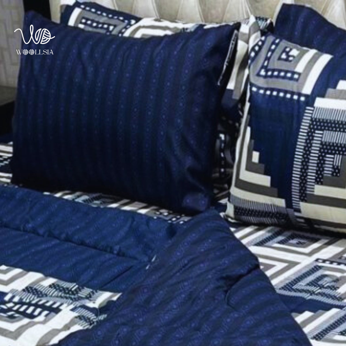 6 Pcs Vicky Razai Set - King Size