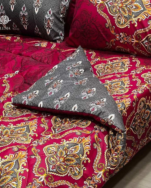 6 Pcs Vicky Razai Set | King Size