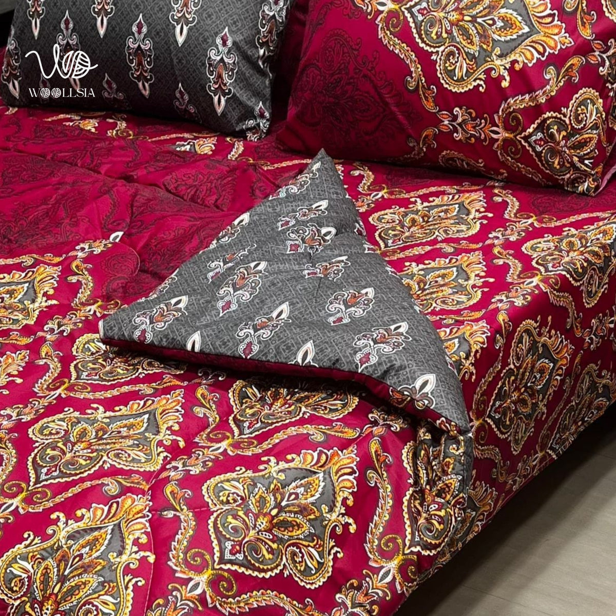 6 Pcs Vicky Razai Set | King Size