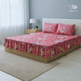 3pcs Alteza King-Size Cotton Bed Sheet Set