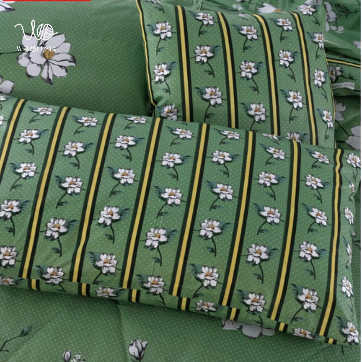 Double Frill Bedsheet Stitched | Woollsia