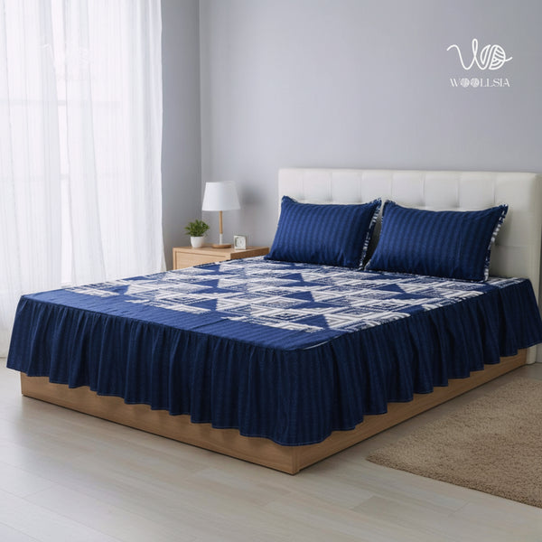 Regal Rest Printed Cotton Bedsheet