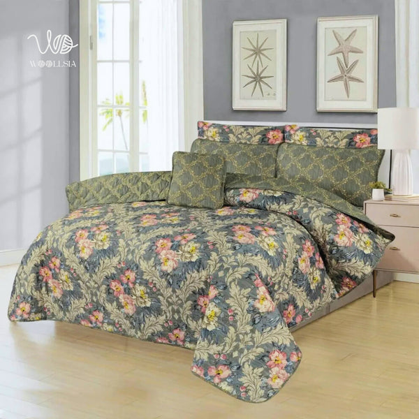 7PC Emerald Comforter Set – King Size