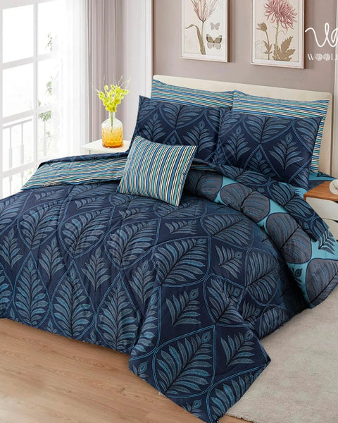 7 Pcs Comforter Set – King Size | Woollsia