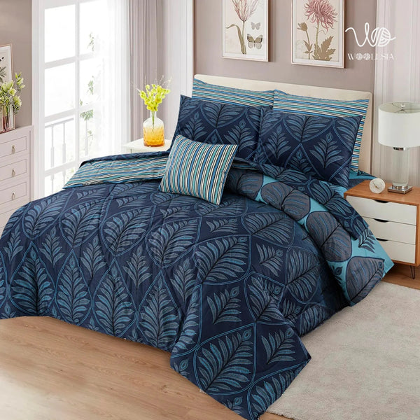 7 Pcs Comforter Set – King Size | Woollsia