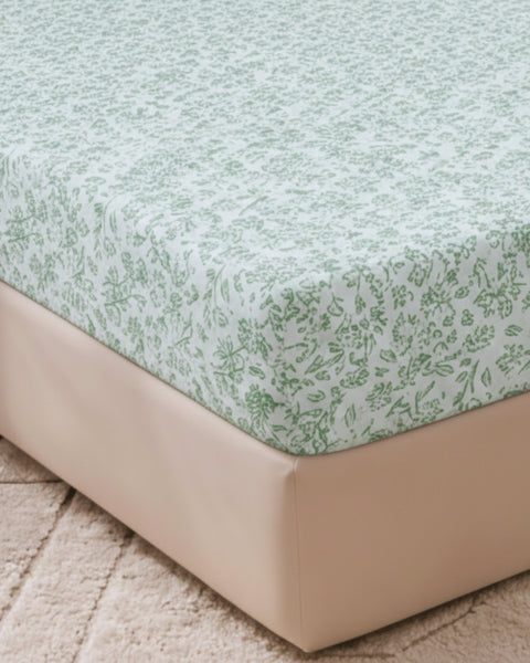 2pcs Luxury Single-Bed Premium Cotton Bed Sheet Set