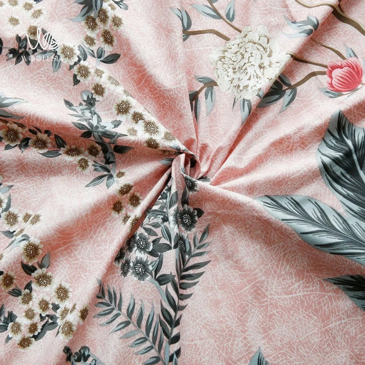 Cotton Bedsheet Set – Floral Edition