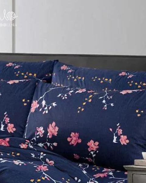 7 Pcs-Comforter Set King Size Design