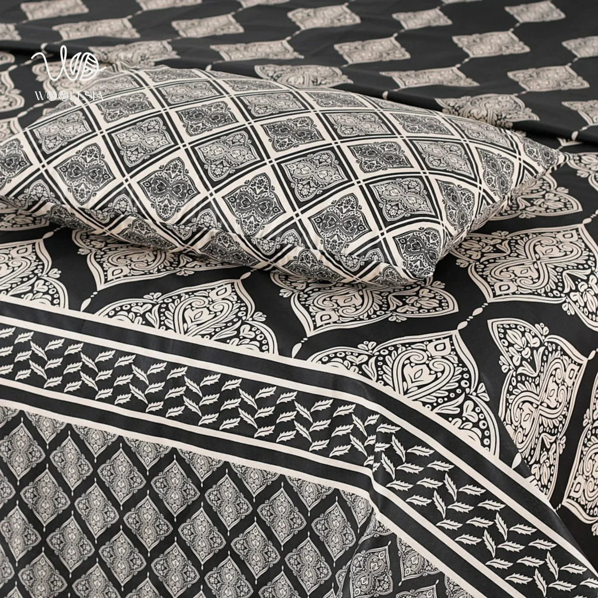 Frill King Cotton Bed Sheet Set | Woollsia