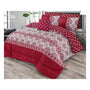 7PC Cotton Comforter Set – King Size Print Edition