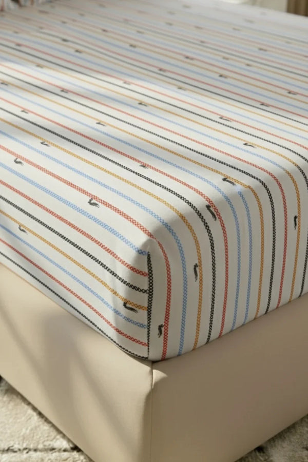 3pcs Luxury King-Size Premium Cotton Bed Sheet Set