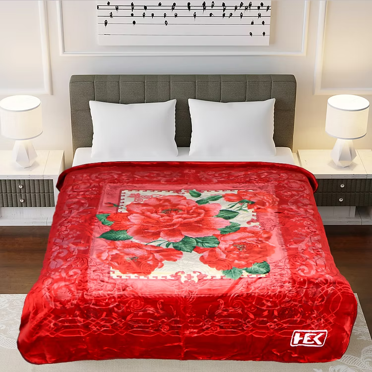 Deer 1-Ply Double Bed Blanket